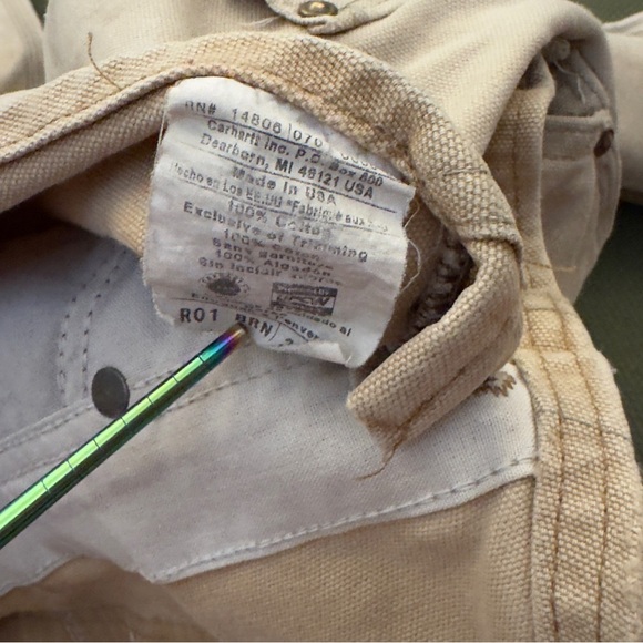 Vintage Carhartt Work Bib Overalls R01 - Picture 15 of 15